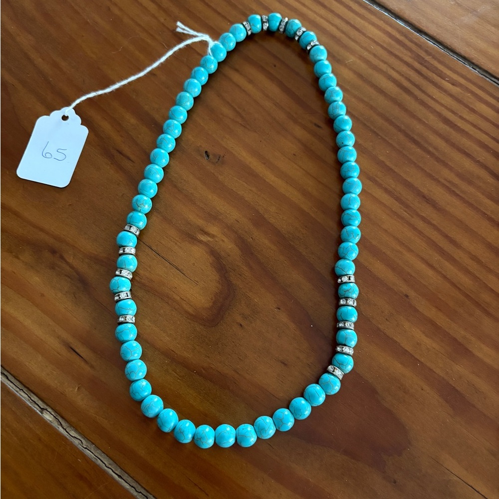 Turquoise Beaded Necklace